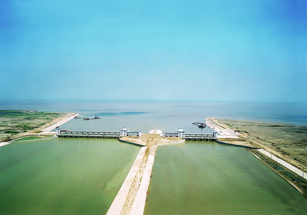 淮河入海水道海口枢纽