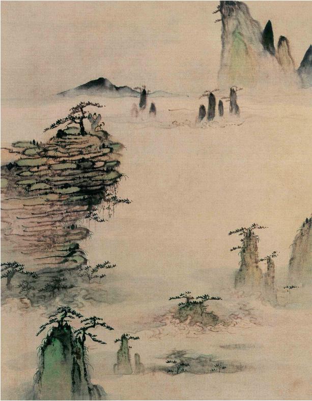 石涛16幅山水花鸟作品赏析_百科TA说