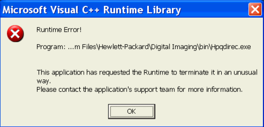 runtime error_百度百科