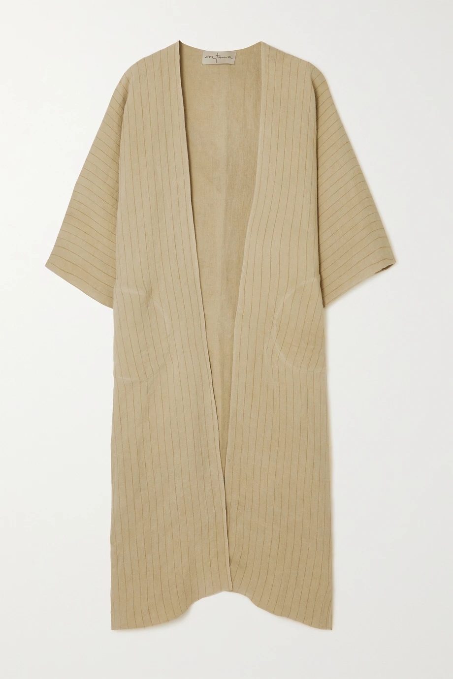  p>paja条纹亚麻外套是cortana品牌旗下的一款产品. /p>