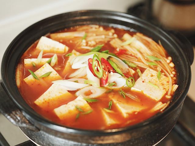 韩式辣豆腐汤