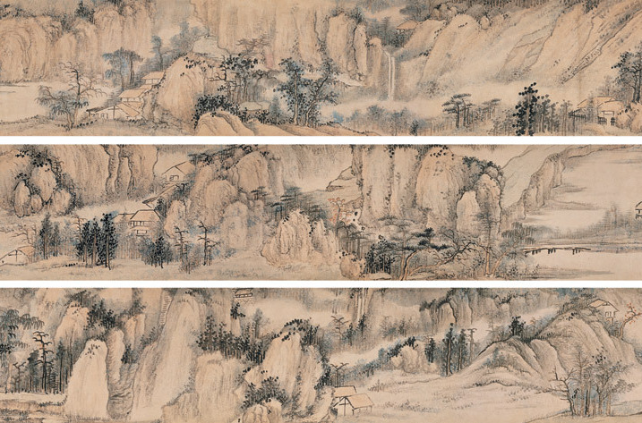 髡残《卧游图》