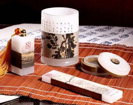 文房四宝（笔墨纸砚）_百度百科
