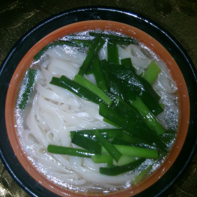 简单快捷韭菜面