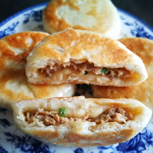 发面肉饼