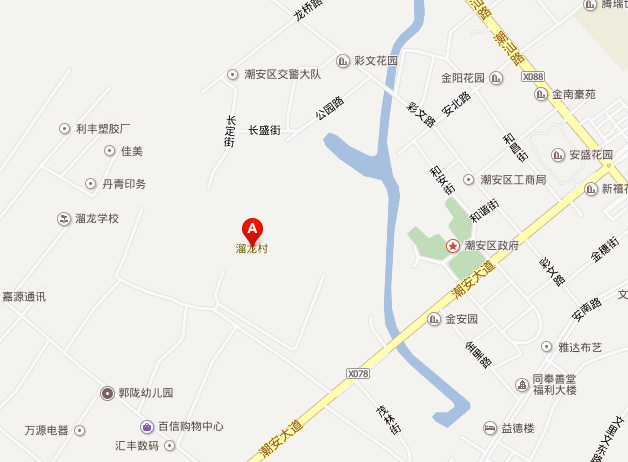 3千米, a target="_blank" href="/item/庵埠镇">庵埠镇 /a>政府驻地