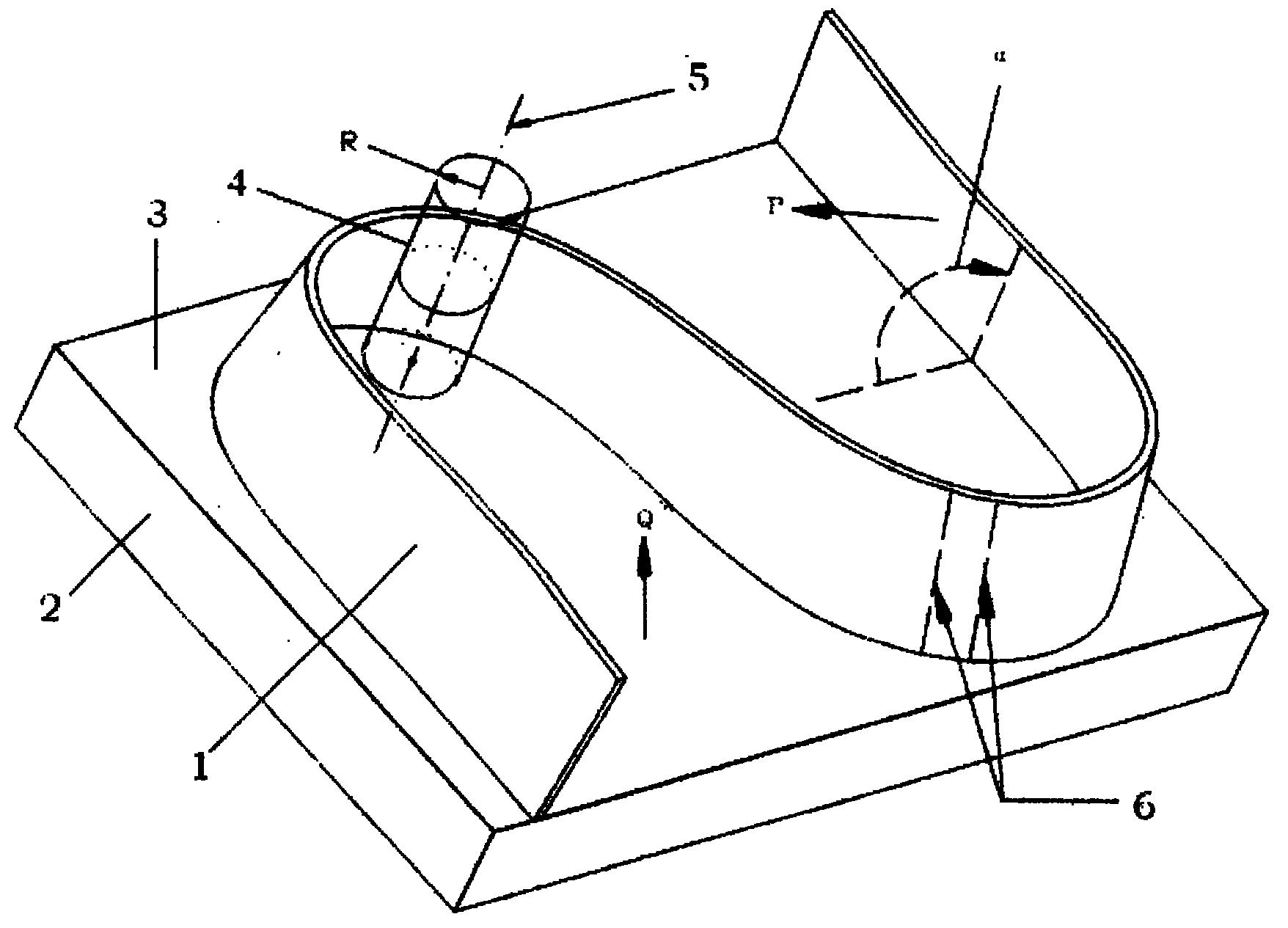 综合检测数控铣床精度的"s"形检测试件及其检测方法