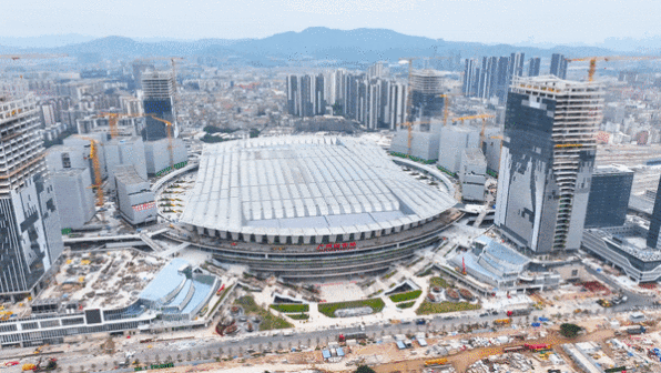 广州白云站动图