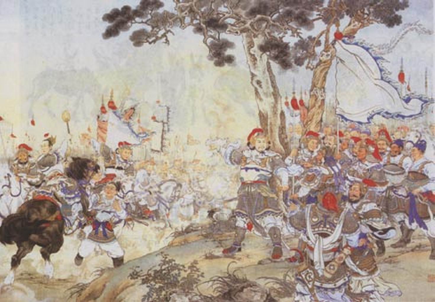 徐燕孙绘岳飞图