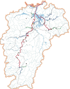 赣是指江西人民的母亲河赣江,鄱是指在江西境内中国最大的淡水湖