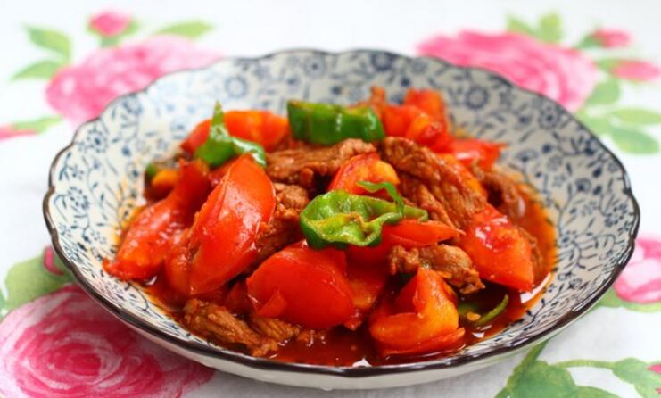 西红炒肉