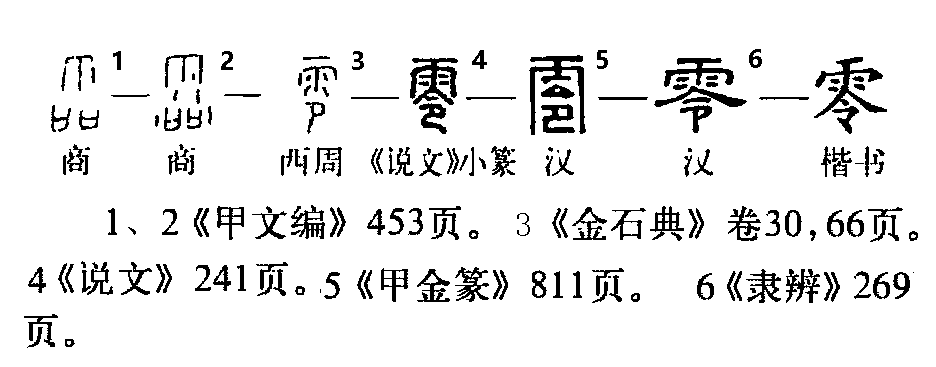 零（汉语文字）_百度百科