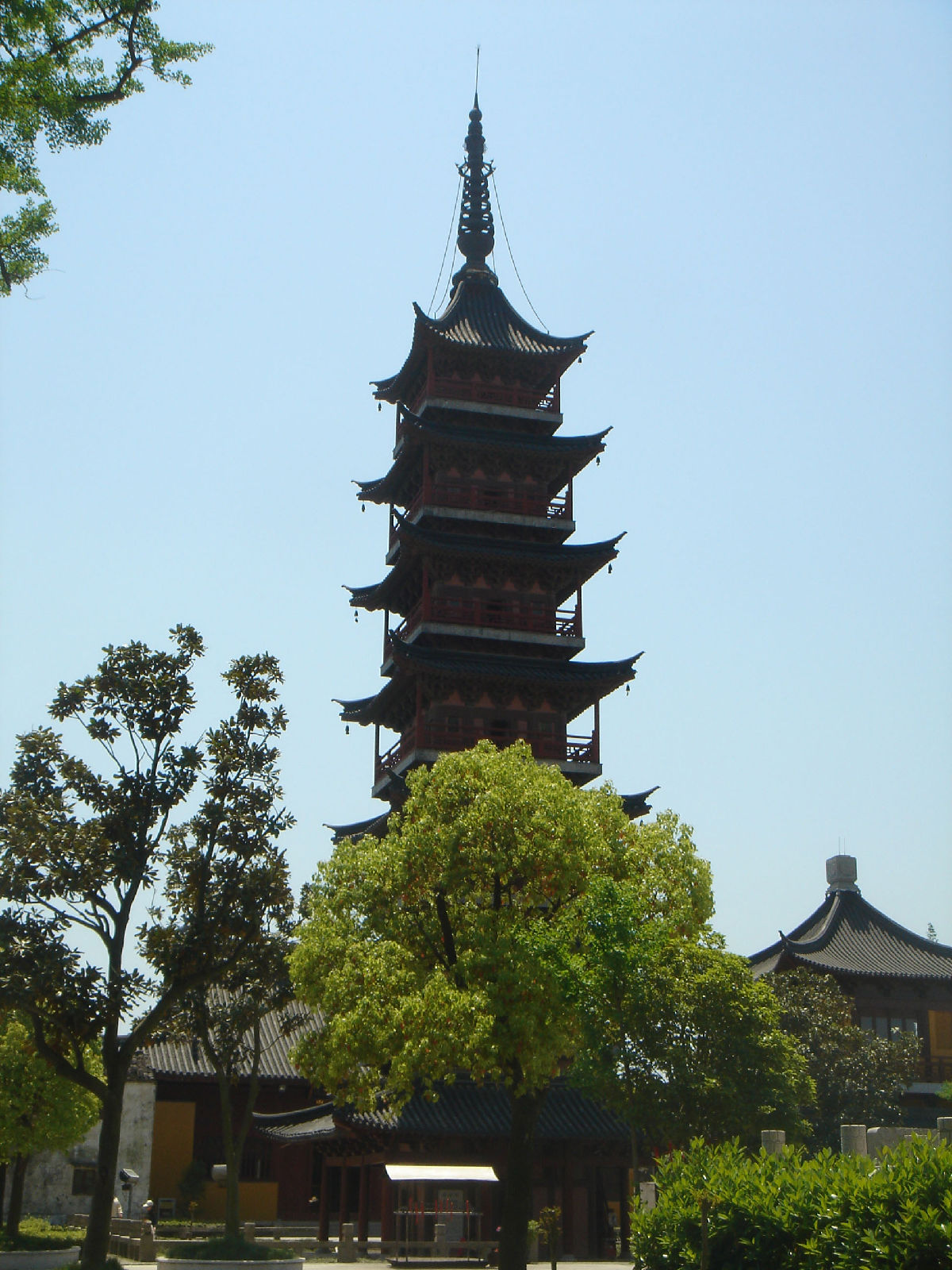 秦峰塔,位于江苏省苏州市昆山市 a target="_blank" href="/item/千灯