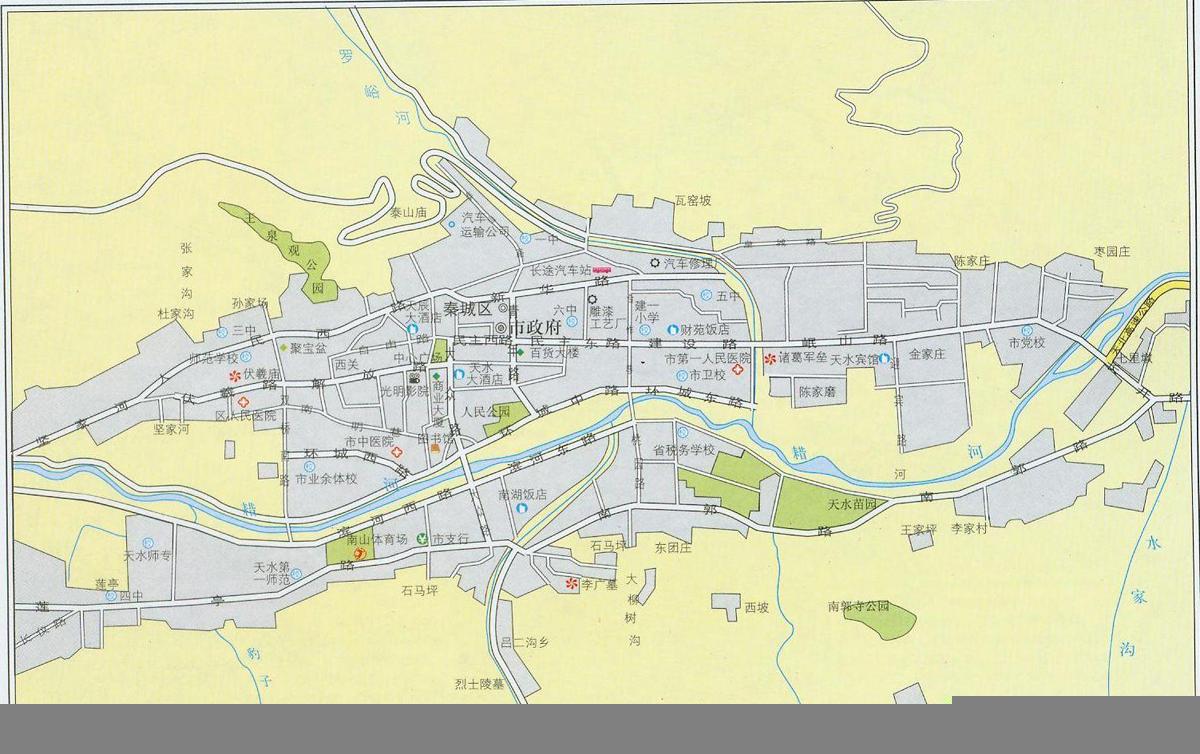  p>秦州区隶属于甘肃省 a target="_blank" href="/item/天水市">天水