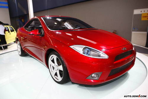 href="/item/奇瑞">奇瑞 /a>公司全新开发的折叠硬顶敞篷高性能跑车