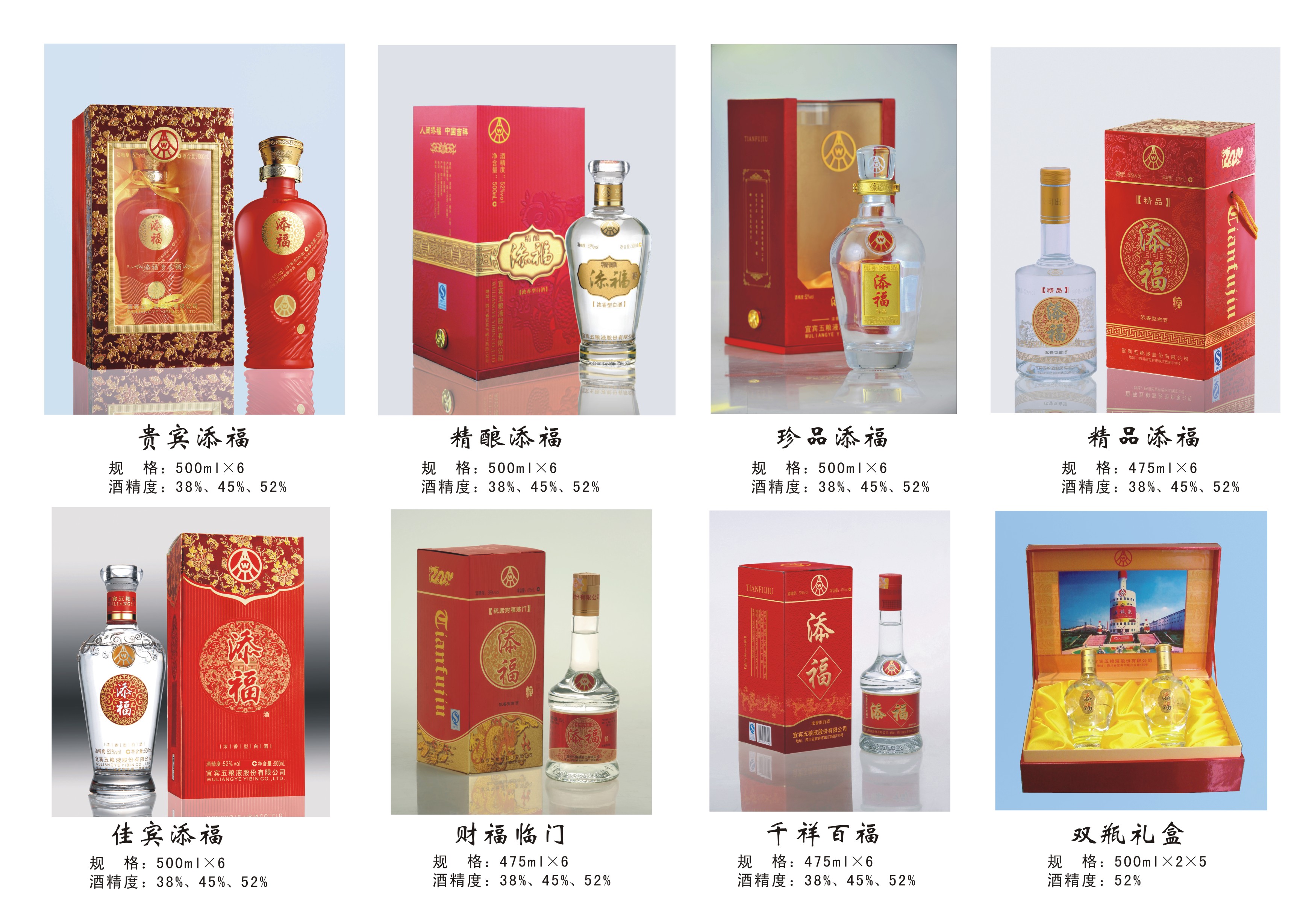添福"酒系五粮液股份有限公司生产,优质产品
