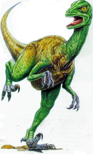 美扭椎龙(eustreptospondylus)