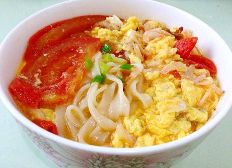 西红柿鸡蛋捞面条