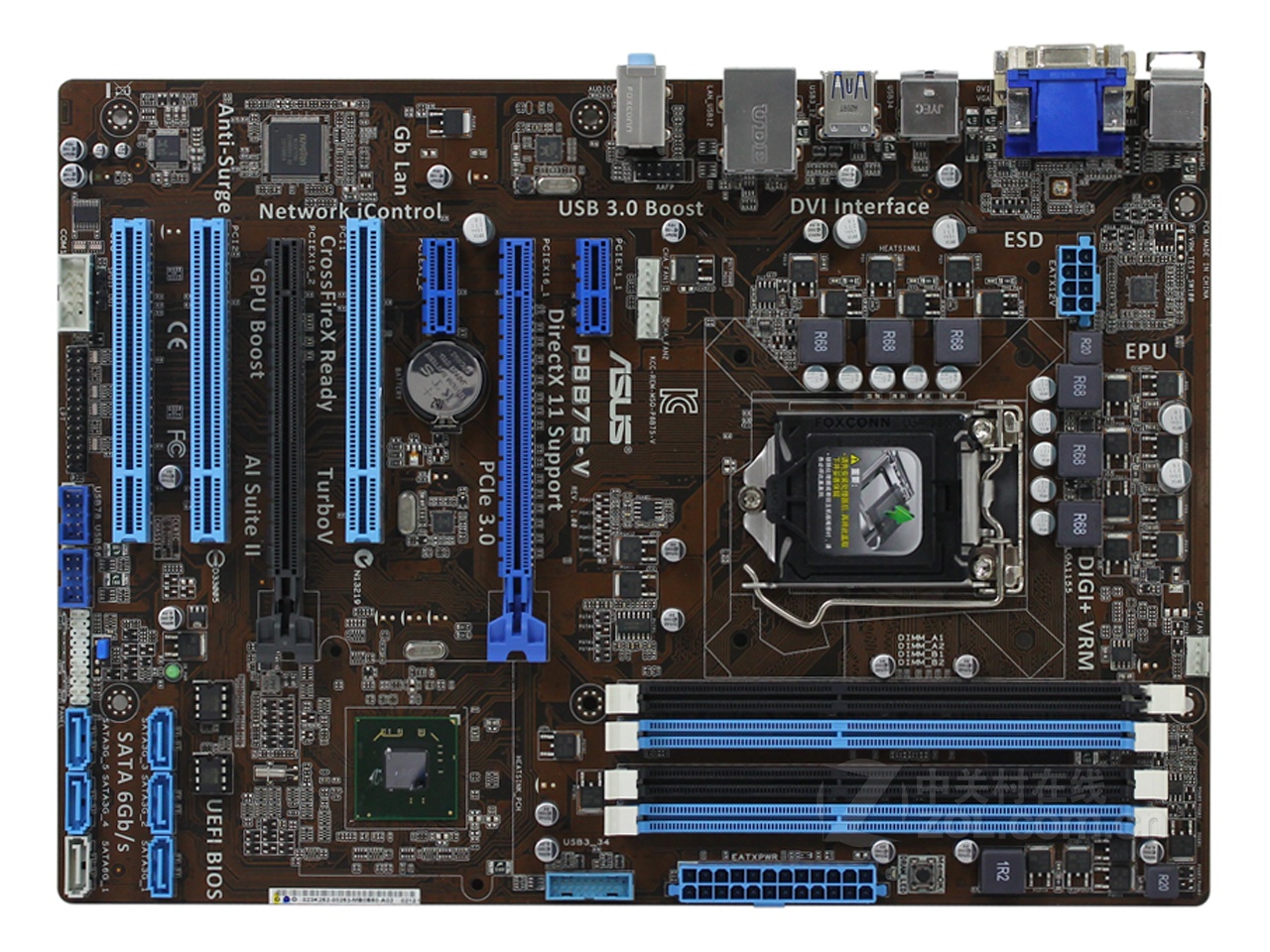 华硕p8b75-m lx plus