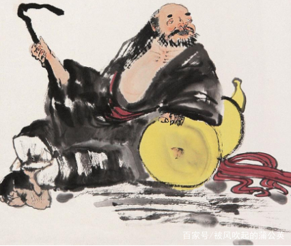 硯□曹國舅図端渓古硯 檀木箱付 萬戸管弦歌盛世 老坑 螺鈿象嵌八仙曹国