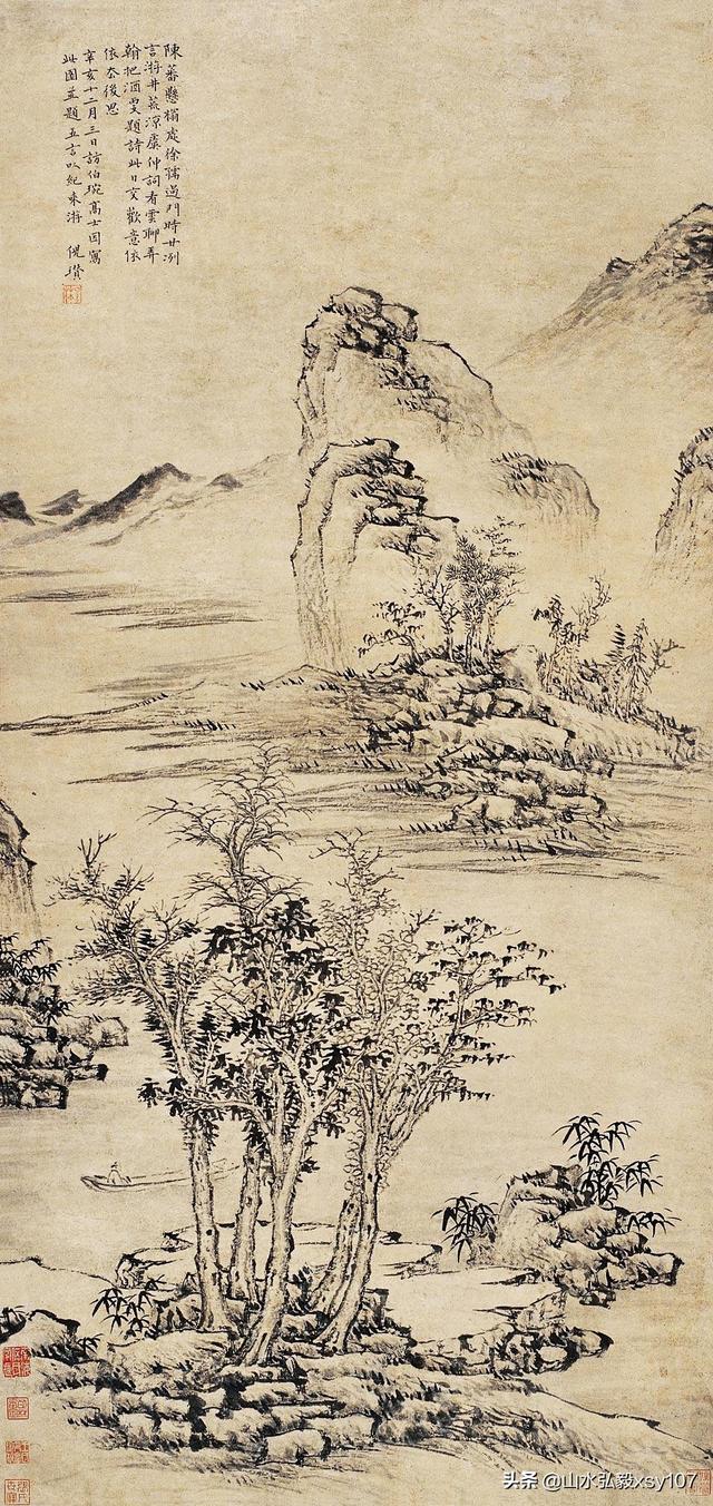 盘点山水画108种“皴法”，“披麻皴”只能屈居第一位_百科TA说