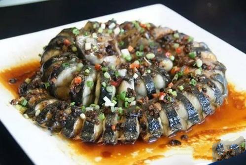 豉汁蒸白鳝