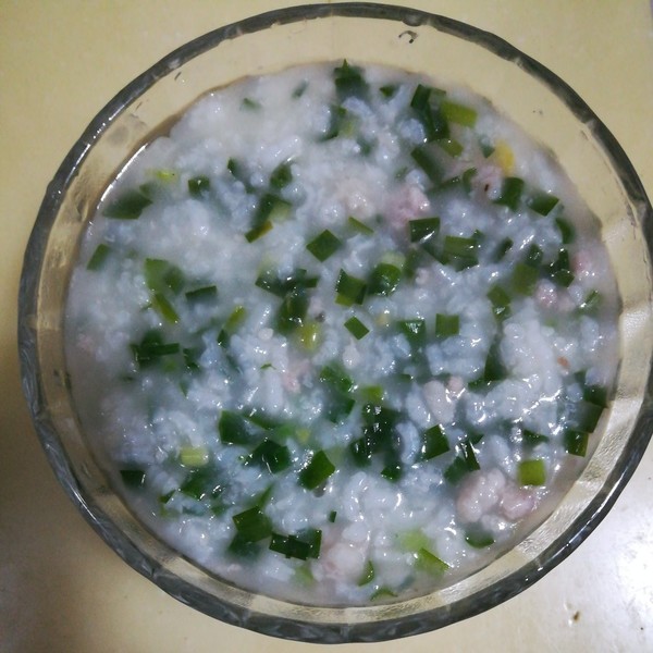韭菜粳米粥