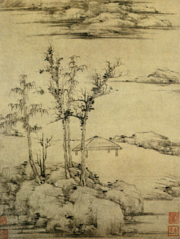 《容膝斋图》是元末明初画家 a target="_blank" href="/item/倪瓒