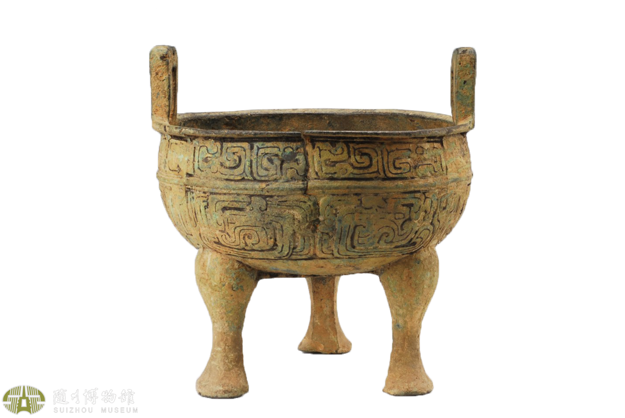 西周窃曲纹铜鼎