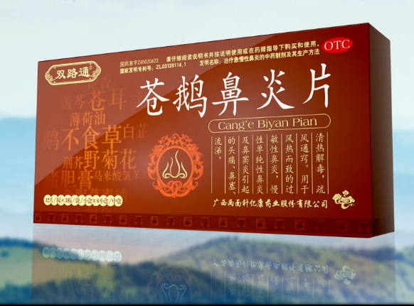 双路通苍鹅鼻炎片