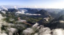 《朵朵白云飘家园》
