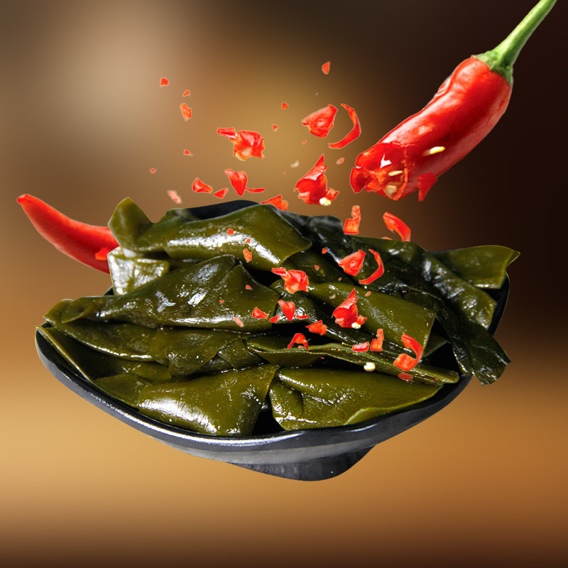 麻辣炸海带