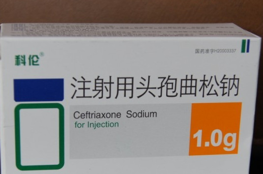  p>头孢曲松钠(ceftriaxone sodium)抗菌谱与头孢噻肟钠相仿.