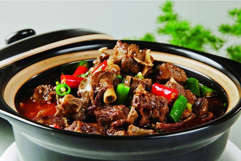 附姜煨狗肉