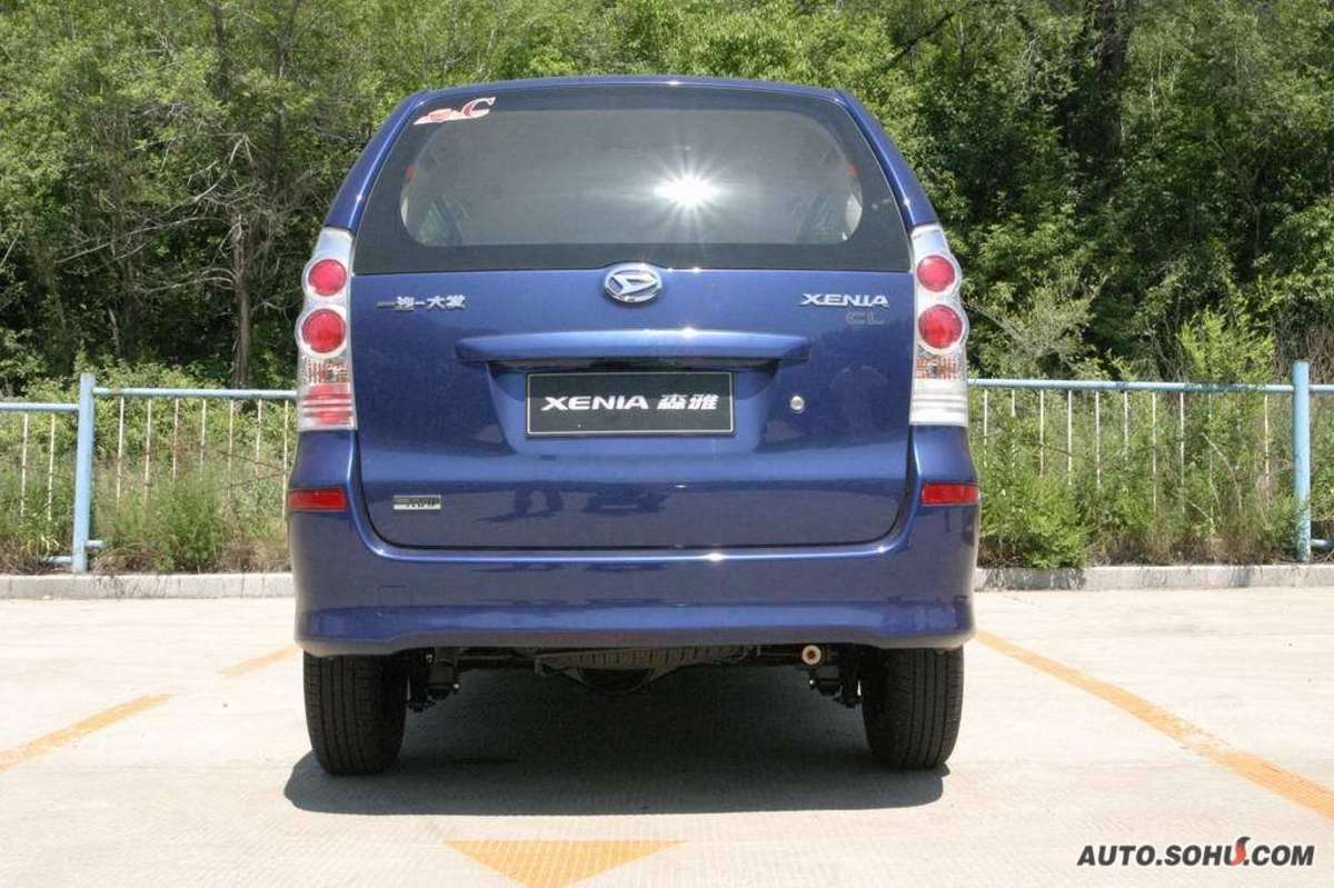 daihatsu大发的全球战略车型——新概念休旅车xenia森雅在国内正式