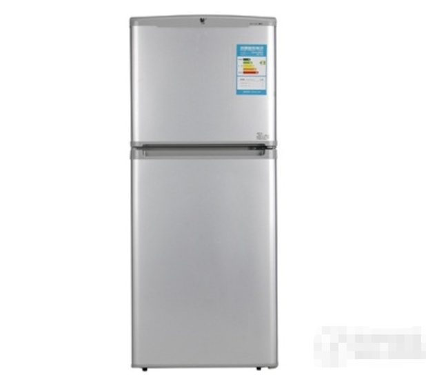 112cl是一款双开门电冰箱,总容积为112l.