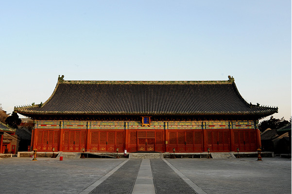  p>太岁坛,又称太岁殿,位于先农神坛东北,是祭祀太岁神及十二月将神的