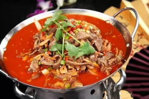香辣羊肉火锅