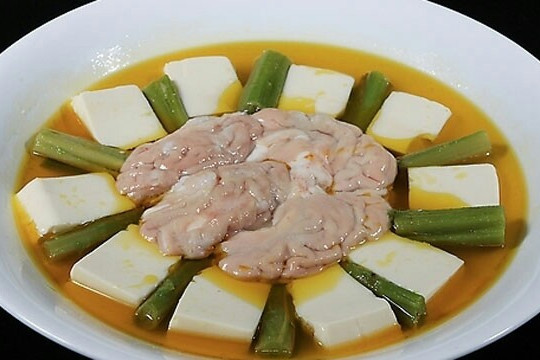 清蒸猪脑髓