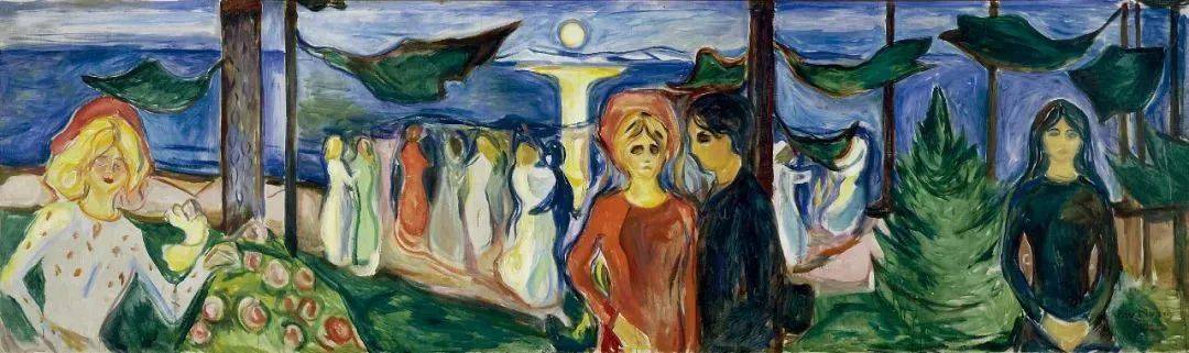 着重表现艺术家内心情感,关注客体对世界的认知反映,在当时的西方艺术