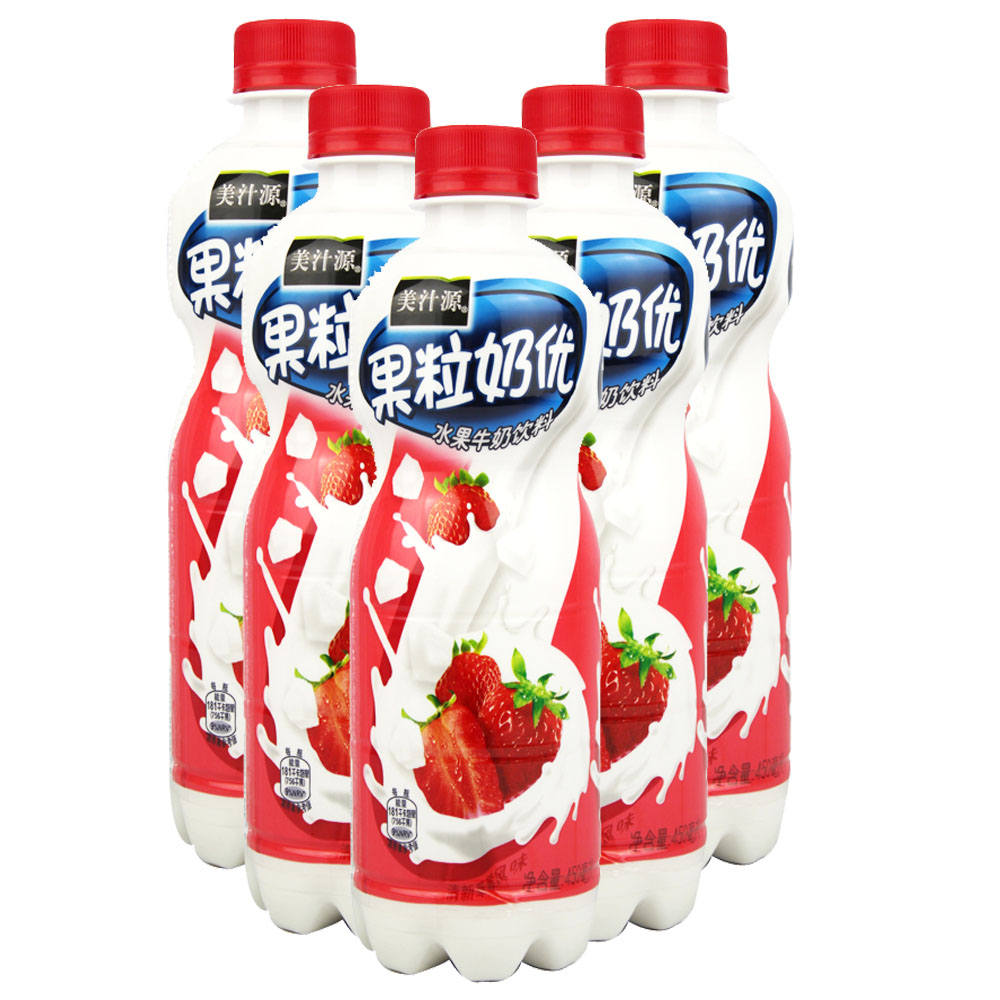 target="_blank" href="/item/美汁源">美汁源果粒奶优水果牛奶