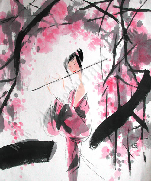 自幼随父张千一(上世纪60年代起师从林风眠先生)学习艺术与绘画.