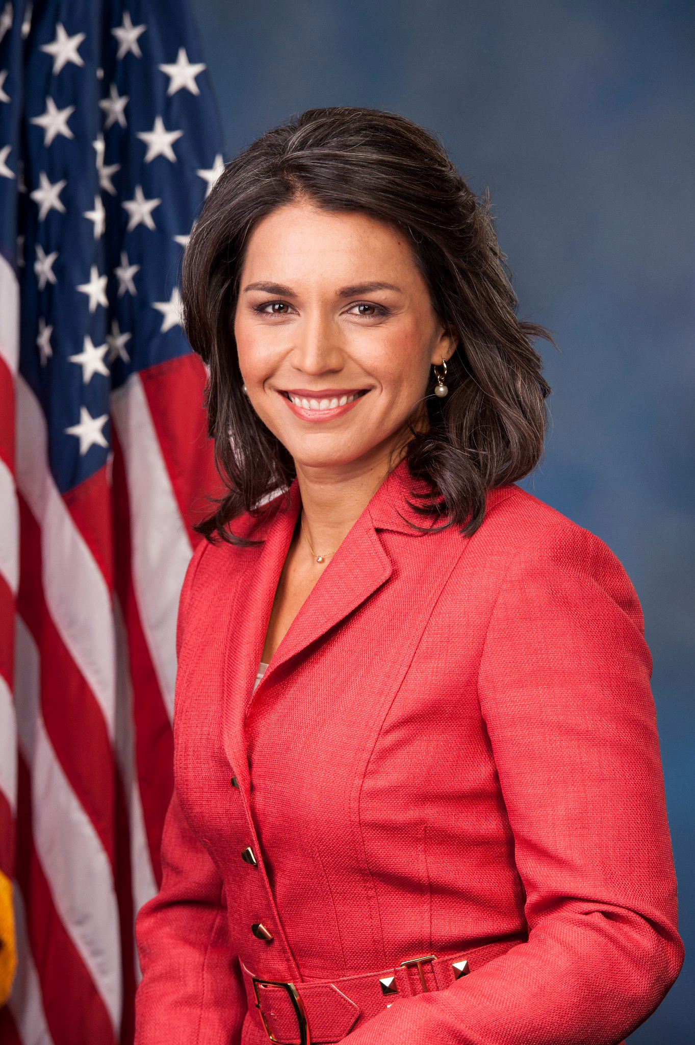  p>图尔西·加伯德 i>(tulsi gabbard) /i>,美国民主党女议员, a