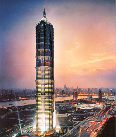 金茂88层观光厅