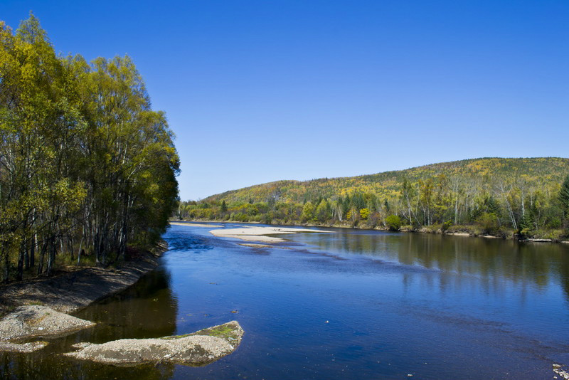 大兴安岭北部地区新林区境内伊勒呼里山脉东北坡发源的一条河流
