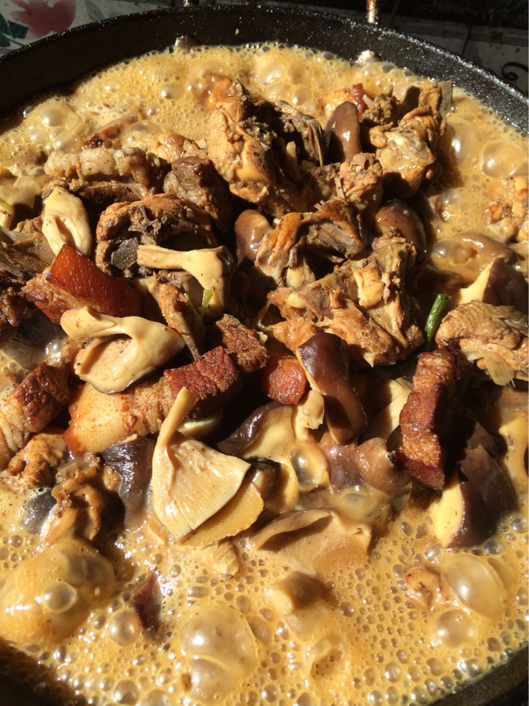 蘑菇炖肉