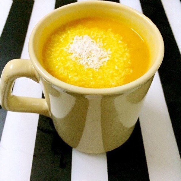 南瓜玉米红豆浆