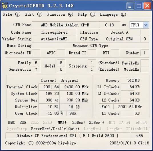 CrystalCPUID_百度百科