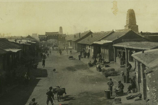 朝阳老城北大街旧照