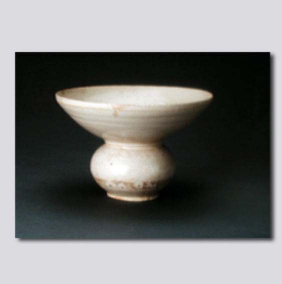 龙泉务窑白釉渣斗